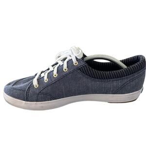 Keds Women's Center Stripe Navy Sneakers Size 9 Blue Athletic Shoes